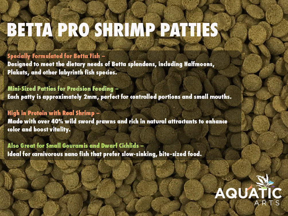 Ultra Fresh Betta Pro Shrimp Patties - Shrimp Delight