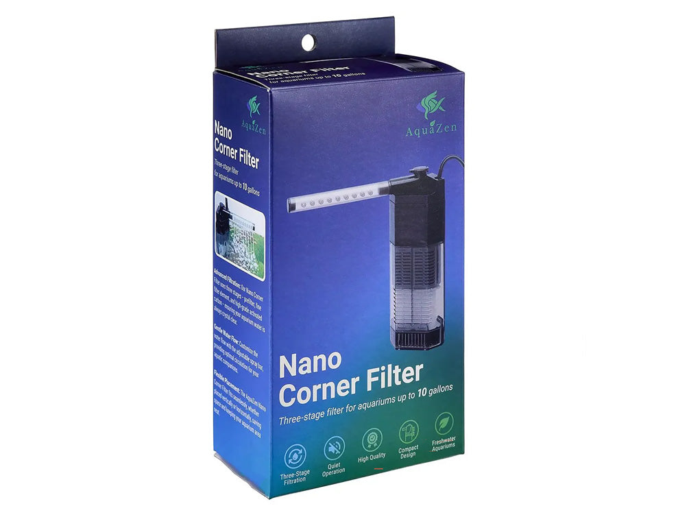 AquaZen Nano Corner Filter – Aquatic Arts