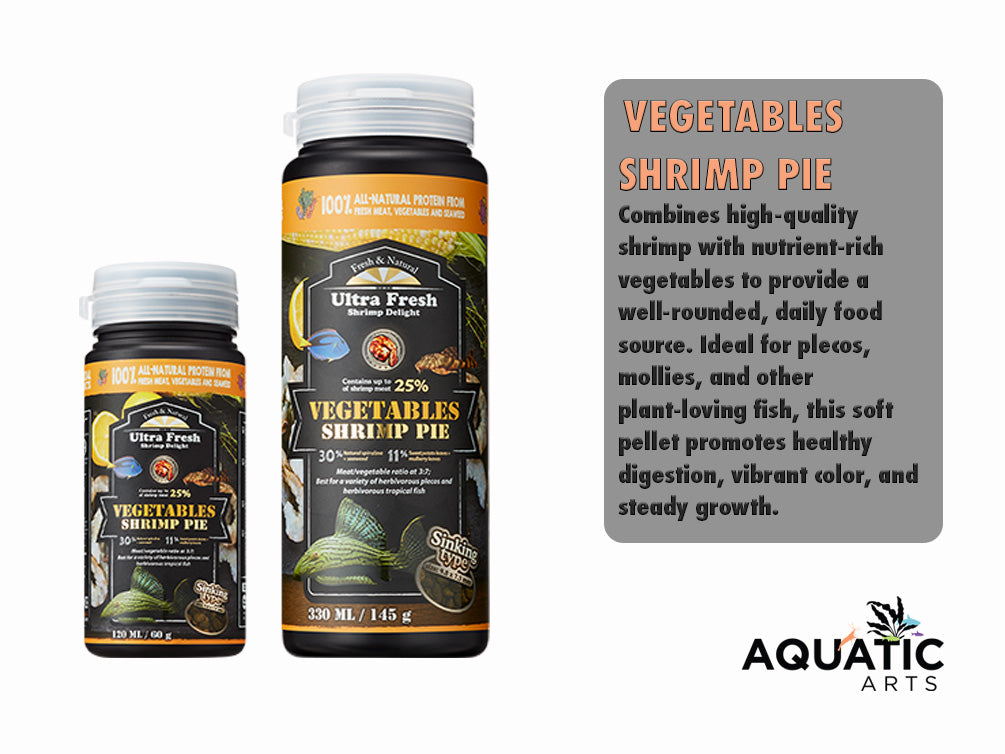 Ultra Fresh Vegetables Shrimp Pie – Shrimp Delight Formula