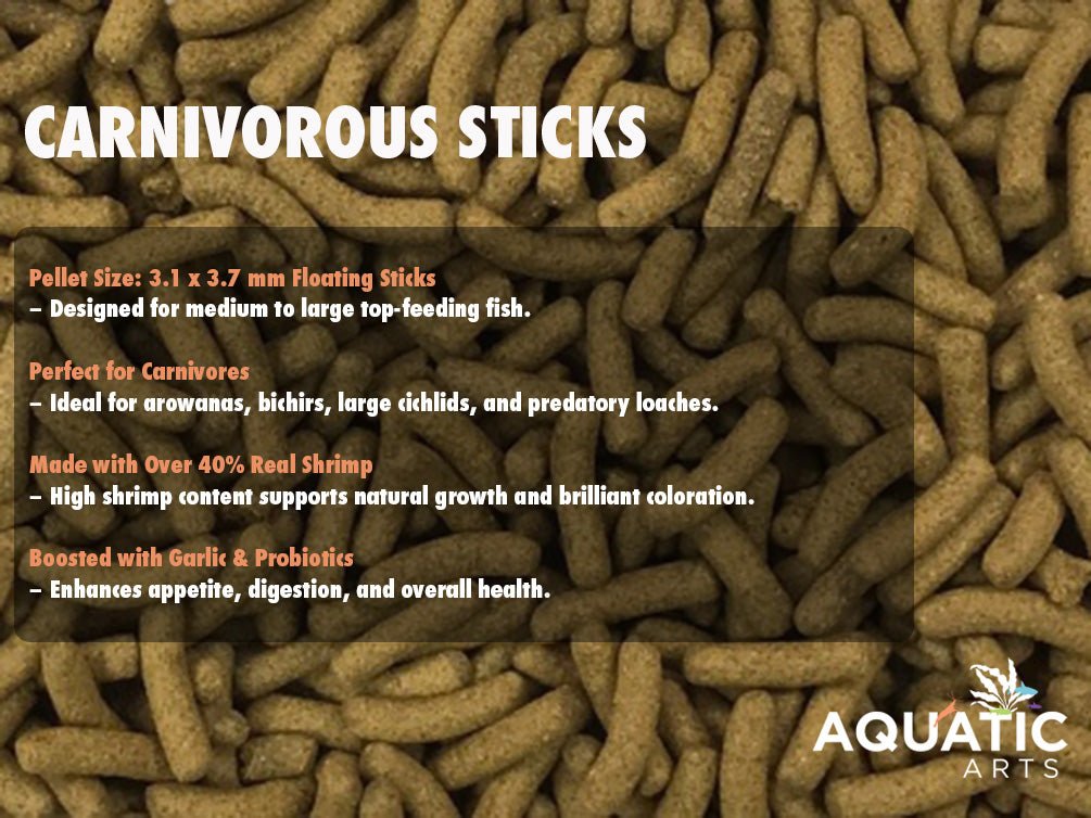Ultra Fresh Carnivorous Sticks – Shrimp Delight Formula