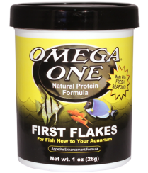 Omega One First Flakes Food (Various Sizes)