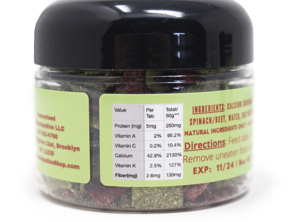 freshwater invert food