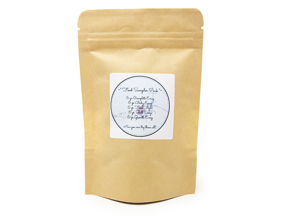 shrimp envy shrimp food sampler pack