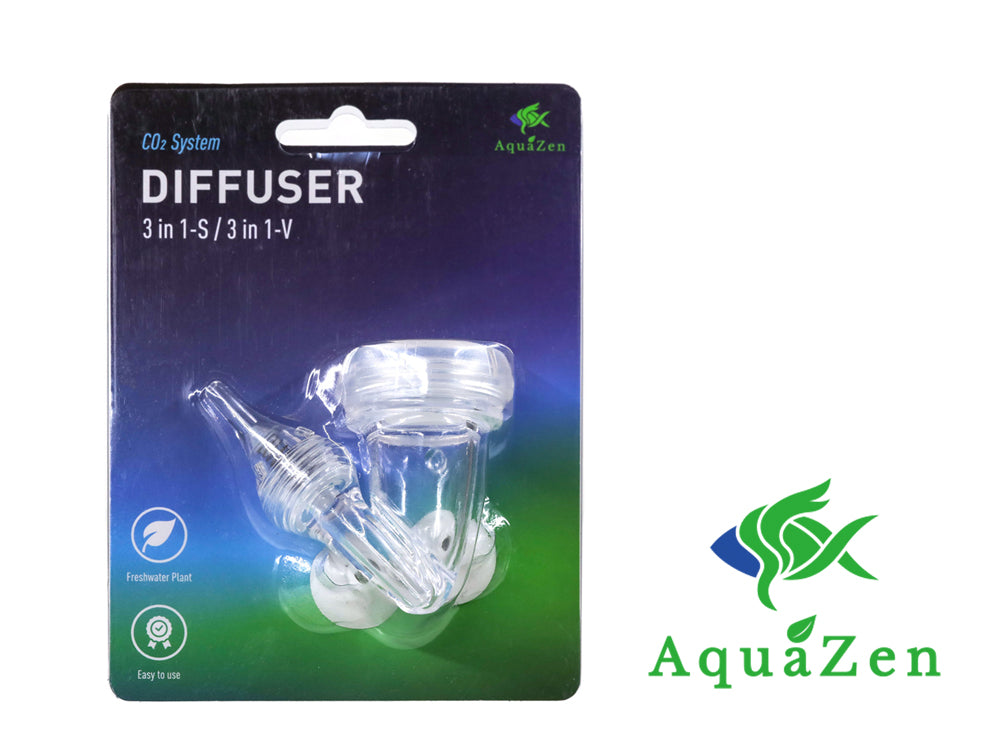 AquaZen 3 in 1 CO2 Diffuser-V (Mini)