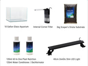 AquaZen ZenScape 10 gallon Scapers Kit Complete