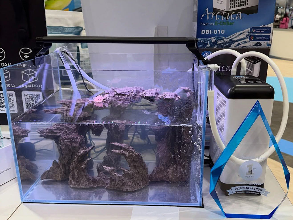 JBJ Nano Arctica Chiller (10-20G) - Quiet Cooler for Axolotls, Goldfish & Shrimp