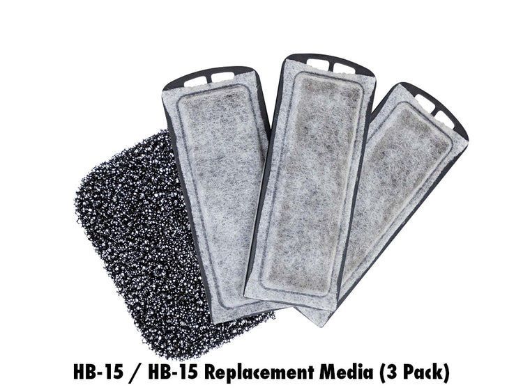 JBJ U.S.A. Reaction Replacement Filter Media for HB-05 hang-on-back aquarium filter