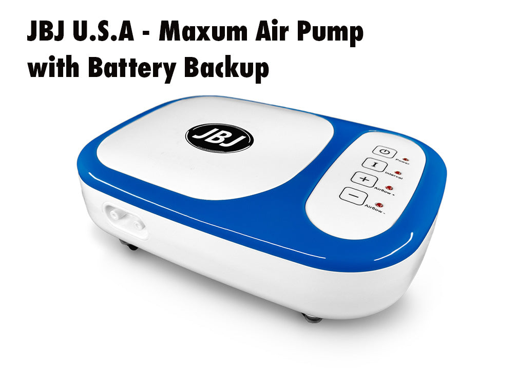 JBJ U.S.A. MAXUM Air Pump with Battery Backup