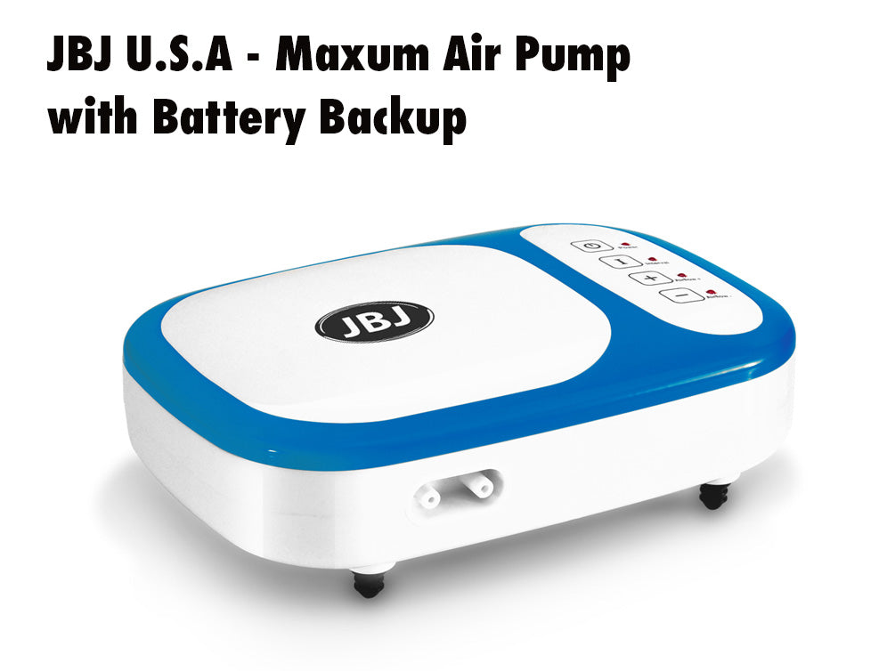 JBJ U.S.A. MAXUM Air Pump with Battery Backup