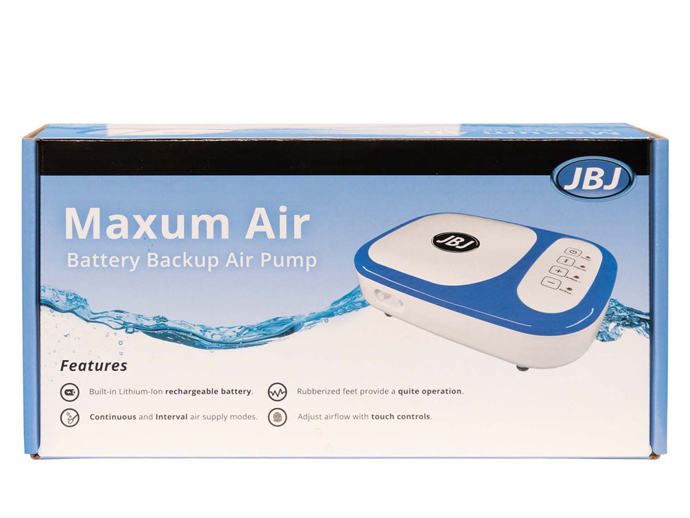 JBJ U.S.A. MAXUM Air Pump with Battery Backup