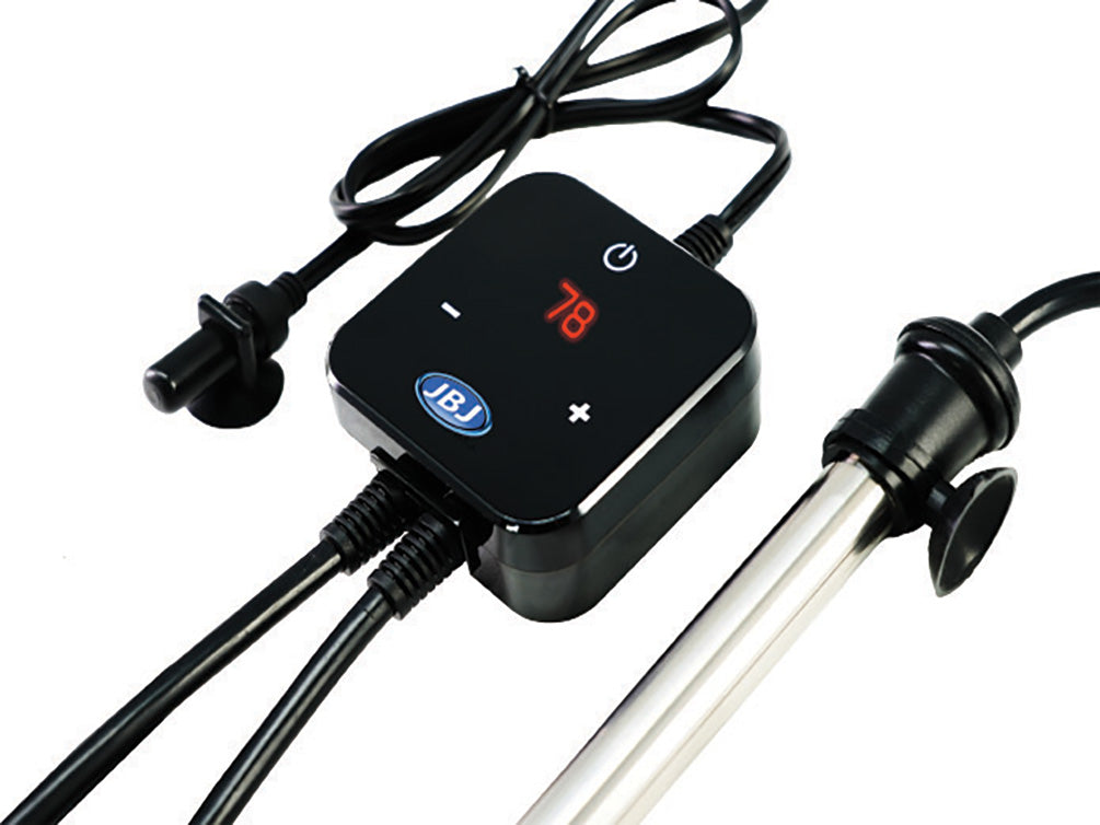 JBJ U.S.A. TrueTemp G2 Titanium Aquarium Heater with Digital Controller