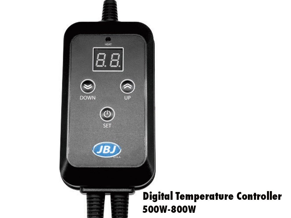 JBJ U.S.A. TrueTemp G2 Titanium Aquarium Heater with Digital Controller