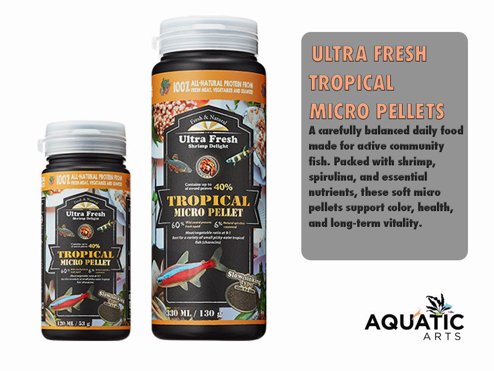 Ultra Fresh Tropical Micro Pellets – Shrimp Delight Formula