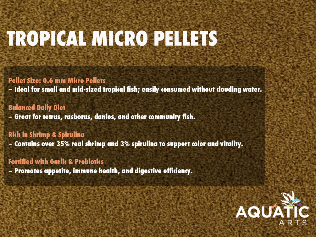 Ultra Fresh Tropical Micro Pellets – Shrimp Delight Formula