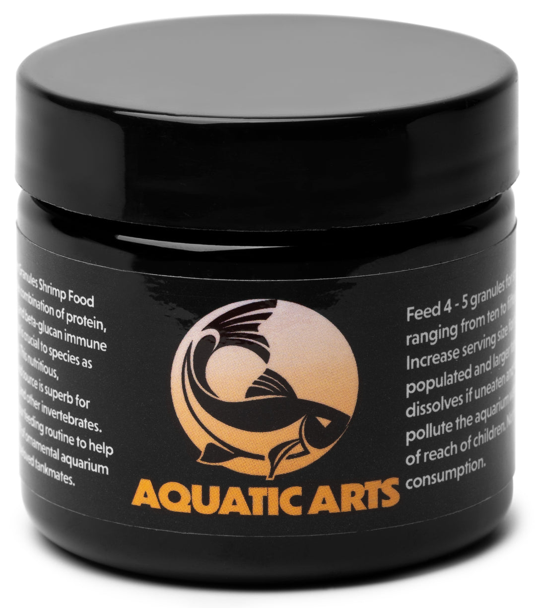 aquatic arts branded shrimp food 