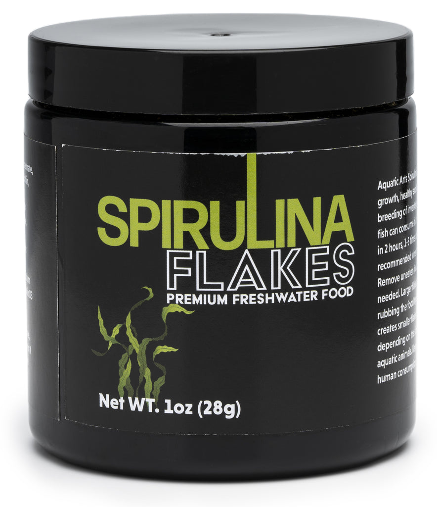 spirulina flakes for guppy 