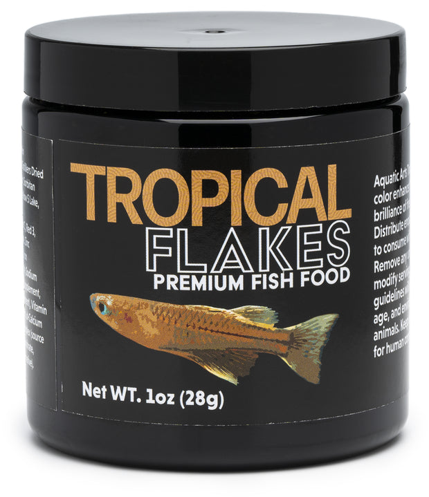 tropical flakes for freshwater fish 