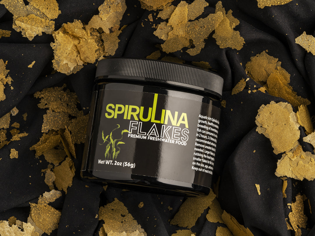 spirulina flakes for fish 