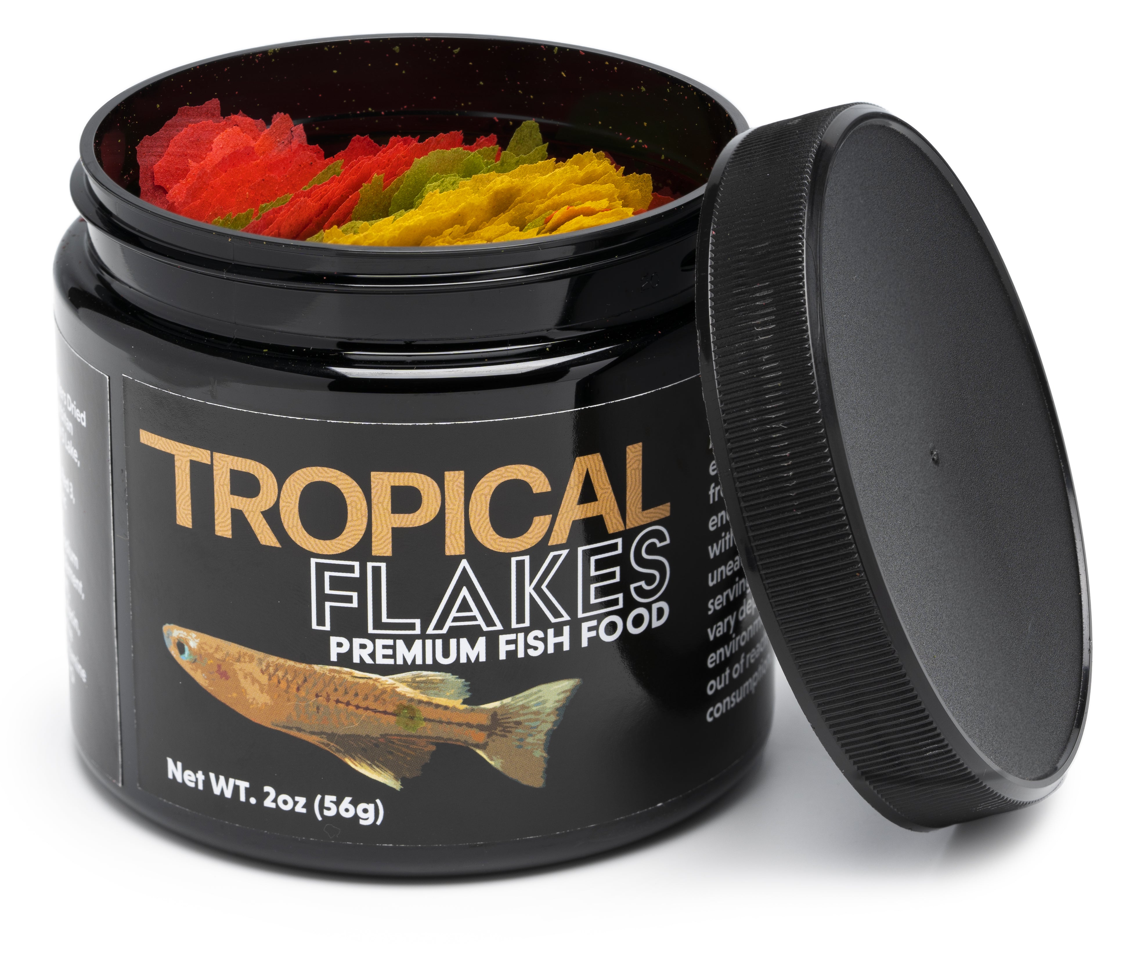 Aquatic Arts Tropical Flakes Premium Fish Food 1 2oz