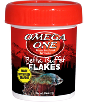 Omega One Betta Buffet Flakes 0.28oz