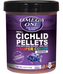 Omega One Super Color Cichlid Sinking Pellets (Various Sizes)