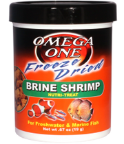 Omega One Freeze Dried Brine Shrimp (Various Sizes)