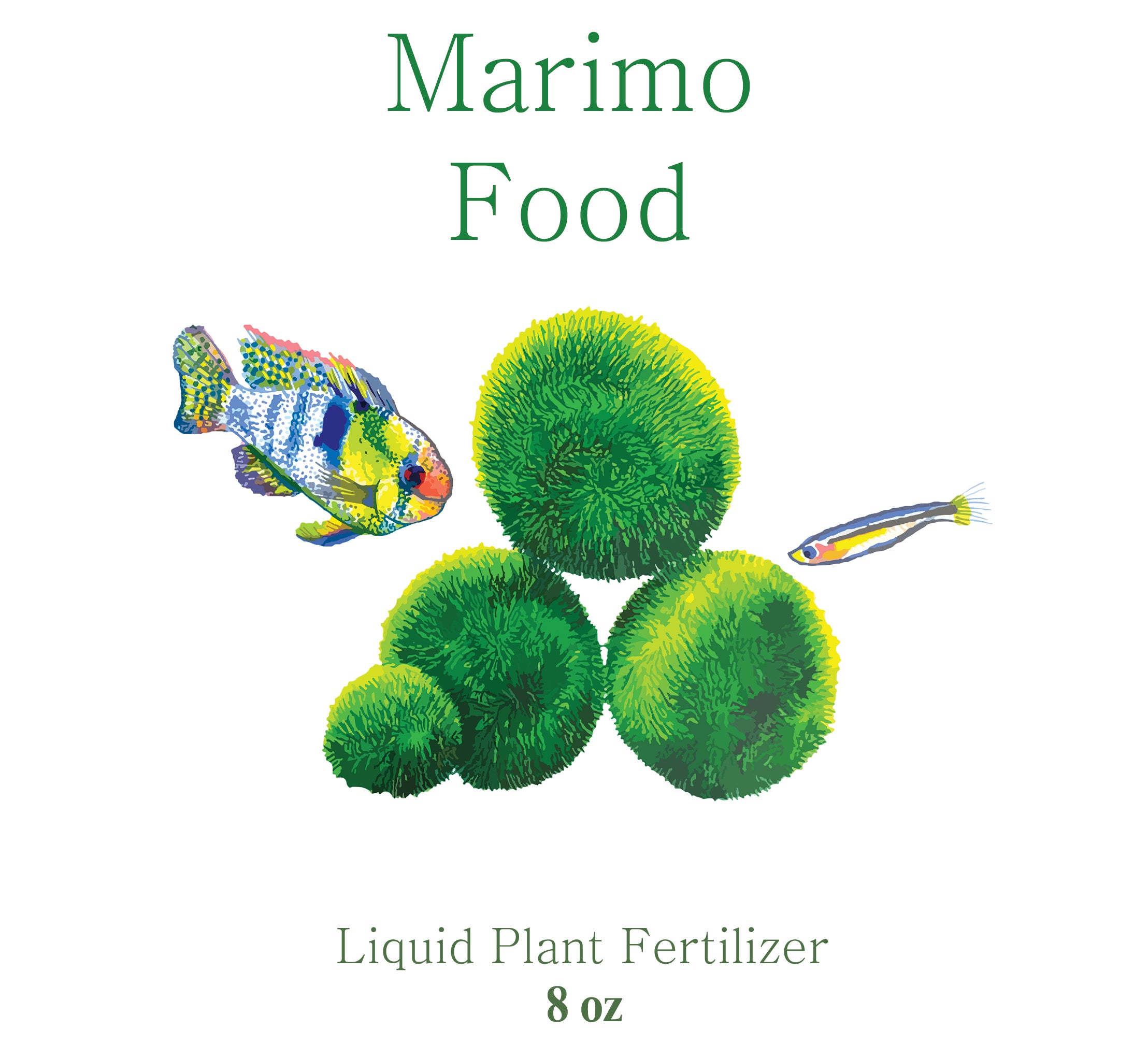Aquatic Arts Marimo Moss Ball Fertilizer Food 8oz.