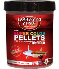 Omega One Super Color Sinking Pellets Food (Various Sizes)